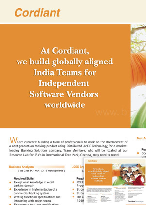 Cordiant Press Ad – Very Old work