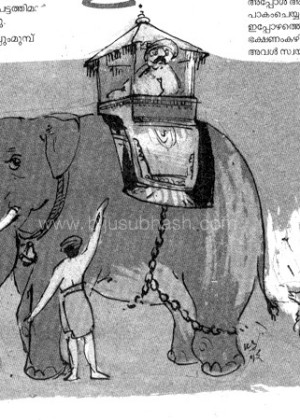 King and Elephant – Story Illustration